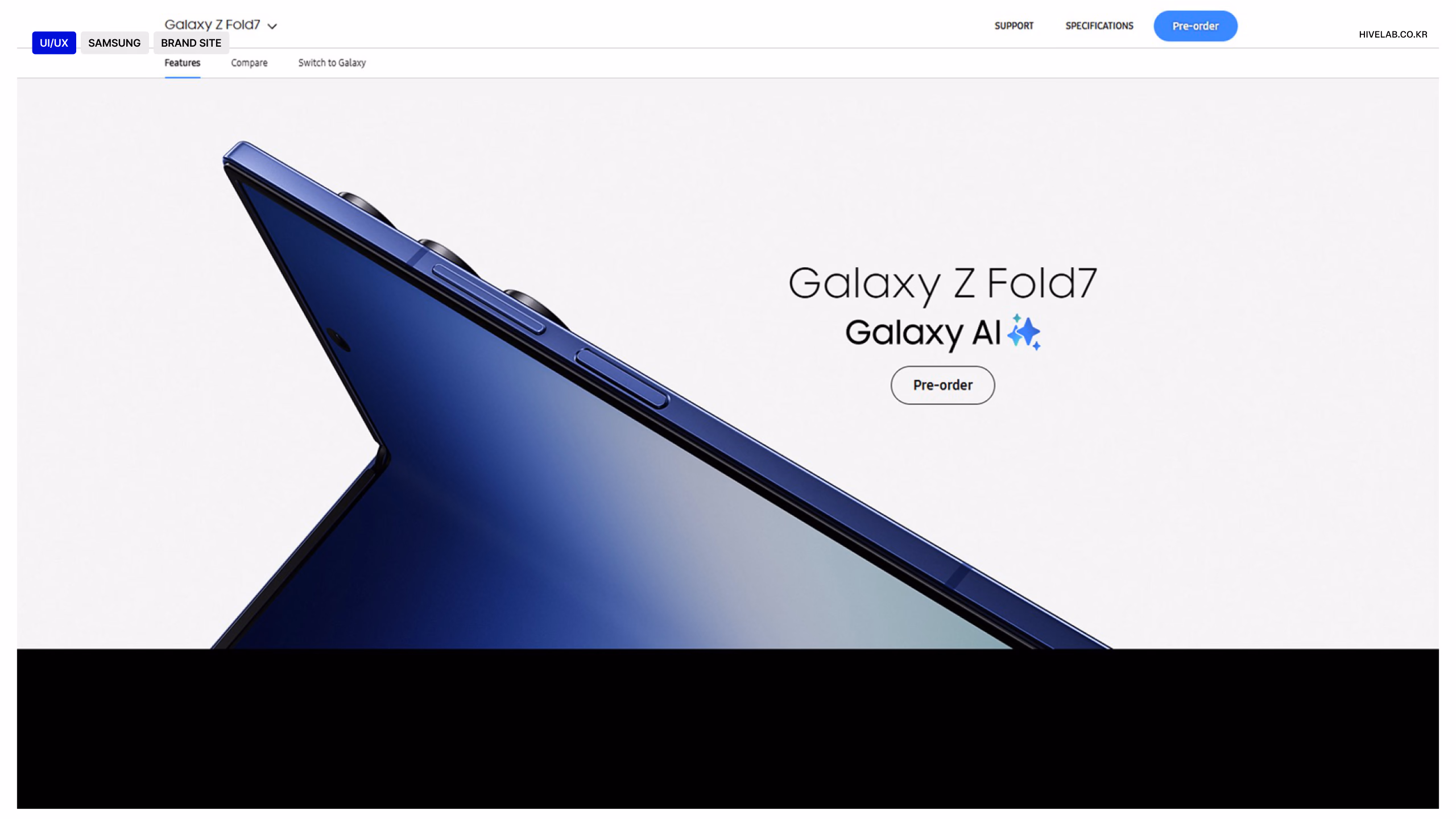 SAMSUNG Brand site 이미지 1
